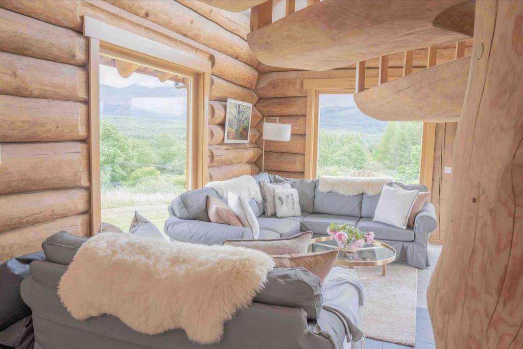 Wild Nurture Eco Luxury Offgrid Log Cabin 威廉堡 外观 照片