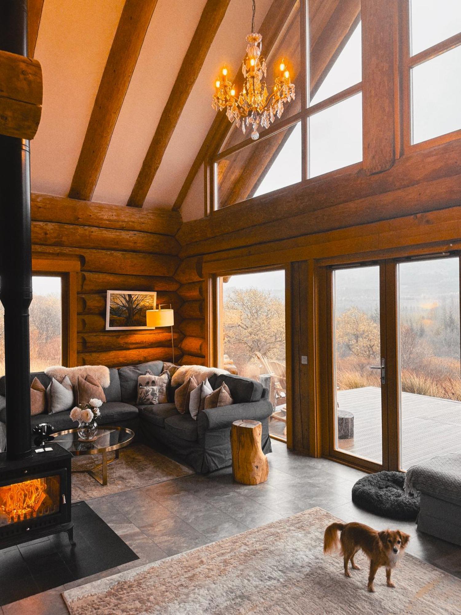 Wild Nurture Eco Luxury Offgrid Log Cabin 威廉堡 外观 照片